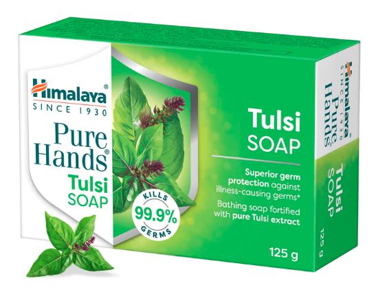 Show details for Himalaya Pure Hands Tulsi Soap 125 grams Picture of Himalaya Pure Hands Tulsi Soap 125 grams