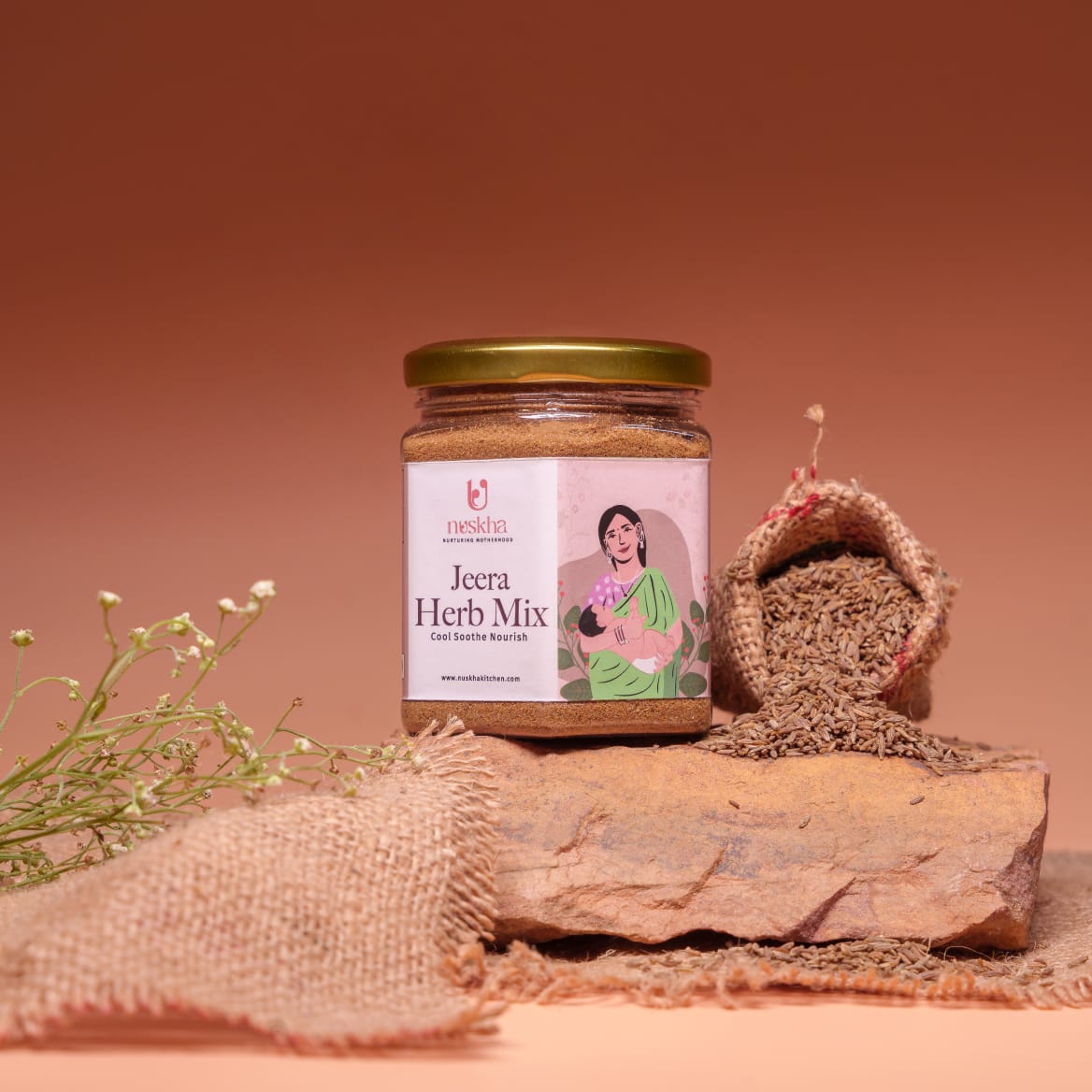 Picture of Nuskha Jeera Herb Mix - 150 GM