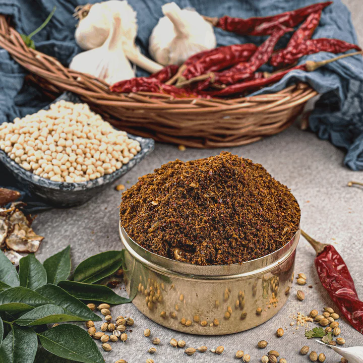 Picture of Vellanki Foods Nalla Karam With Garlic - 500 GM