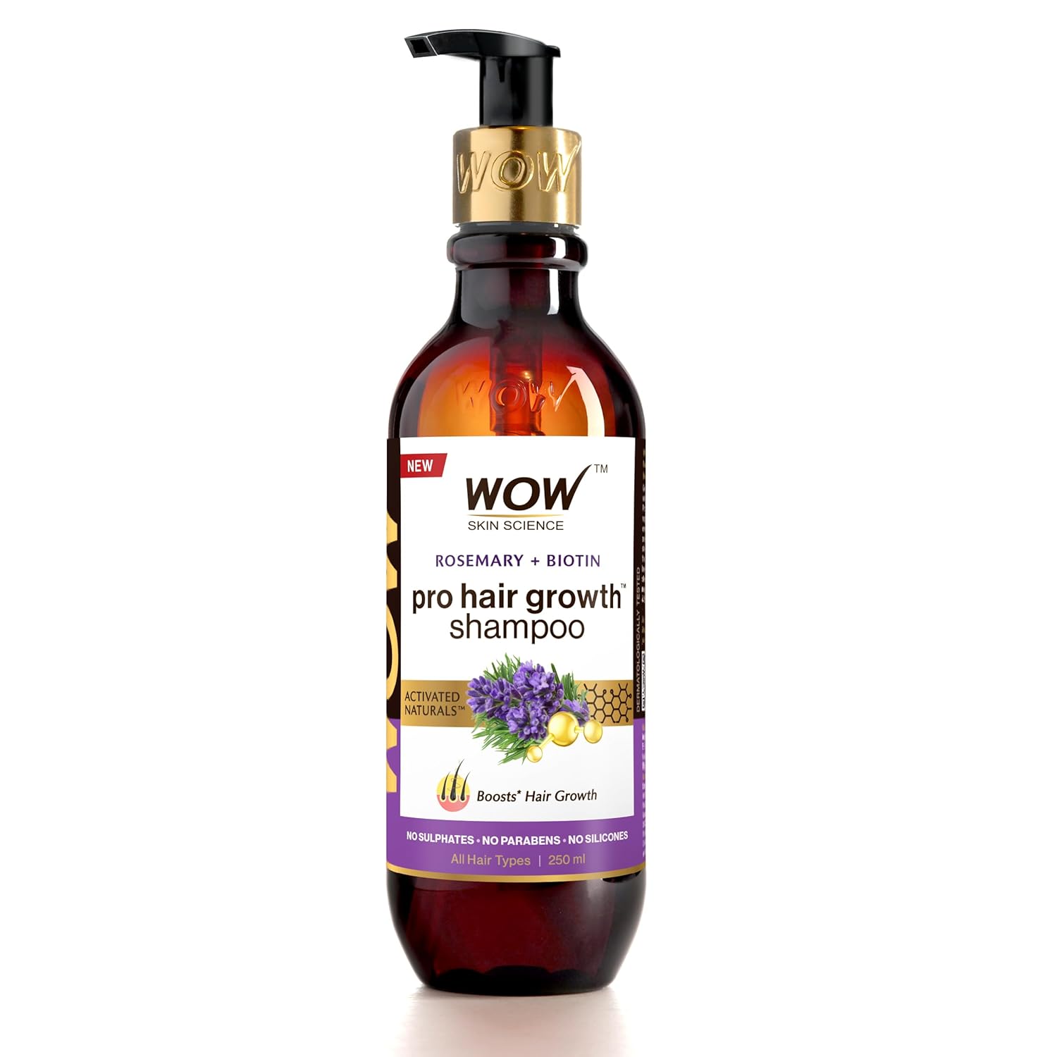 Picture of Wow Skin Science Rosemary With Biotin Shampoo - 250 ML