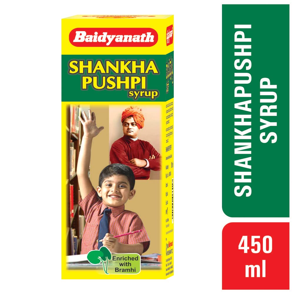 Picture of Baidyanath Shankhapushpi Syrup - 450 ML - Pack of 1