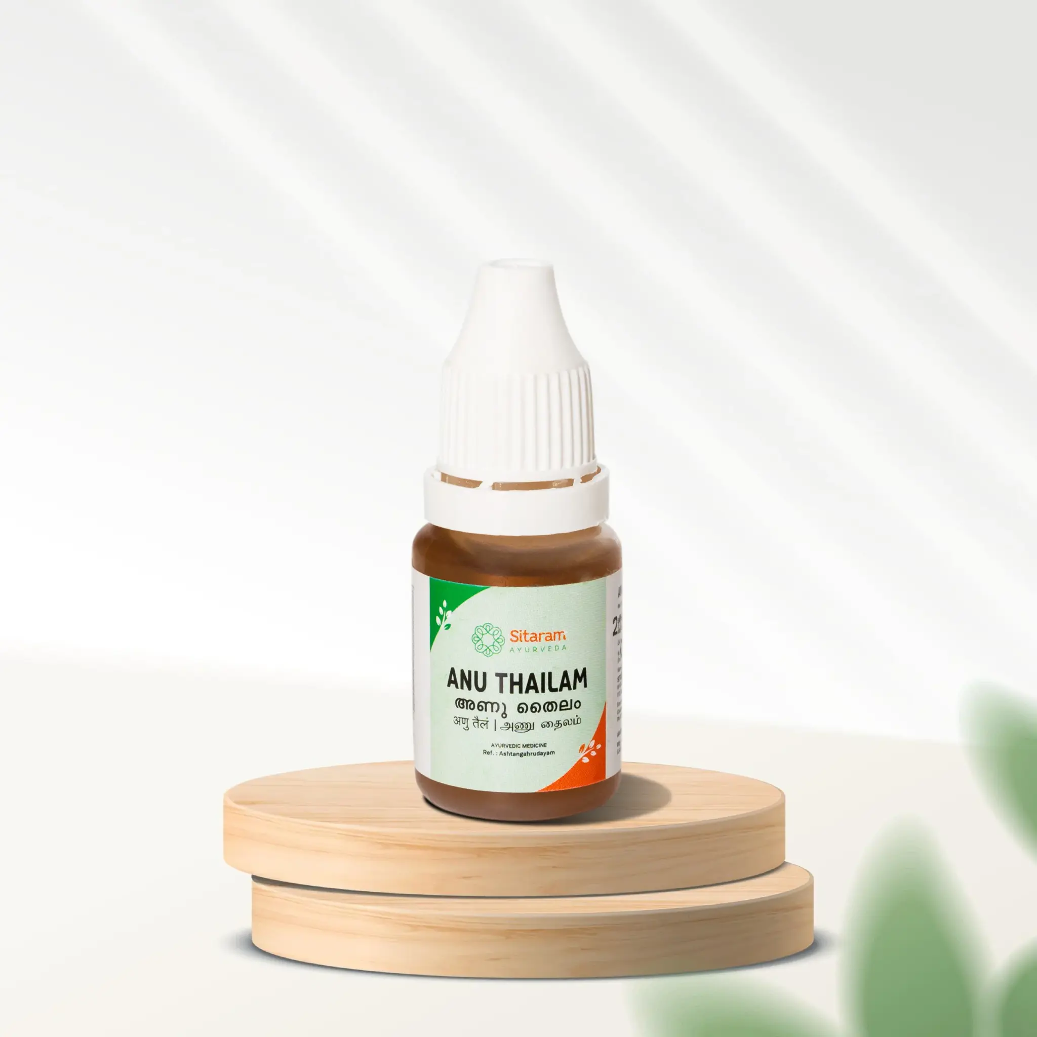 Picture of Sitaram Ayurveda Anu Tailam - 10 ML
