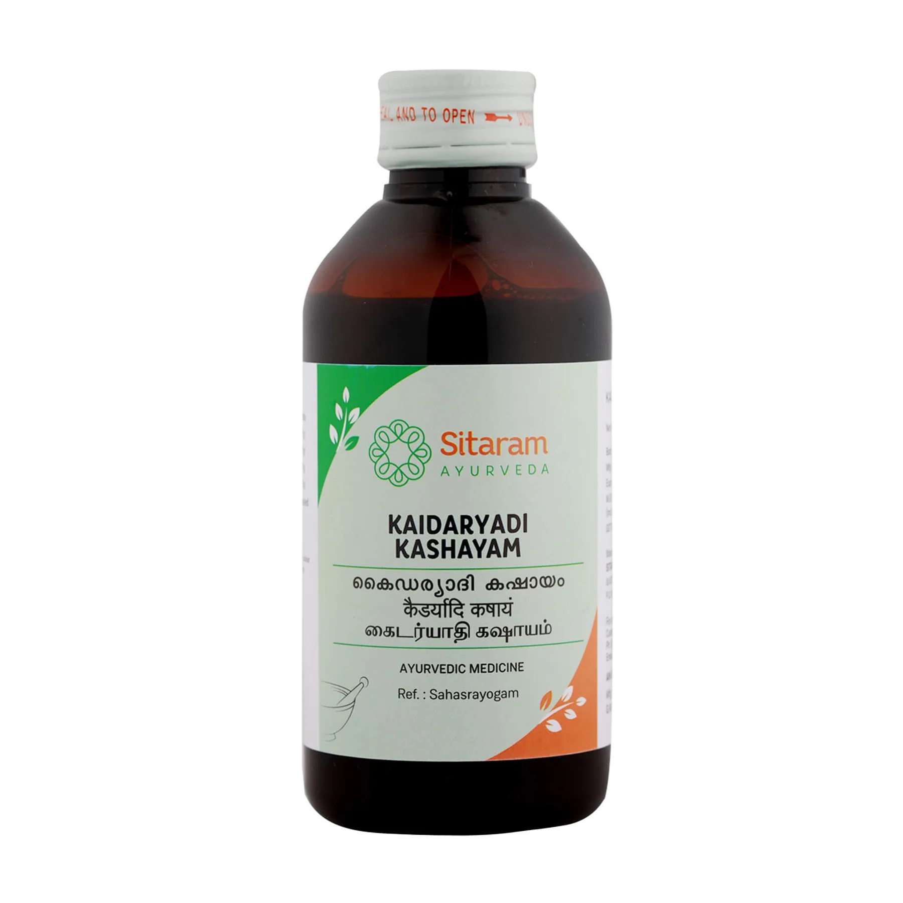 Picture of Sitaram Ayurveda Kaidaryadi Kashayam - 200 ML