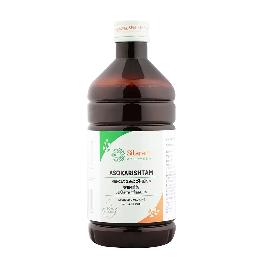 Picture of Sitaram Ayurveda Asokarishtam - 450 ML - Pack of 2