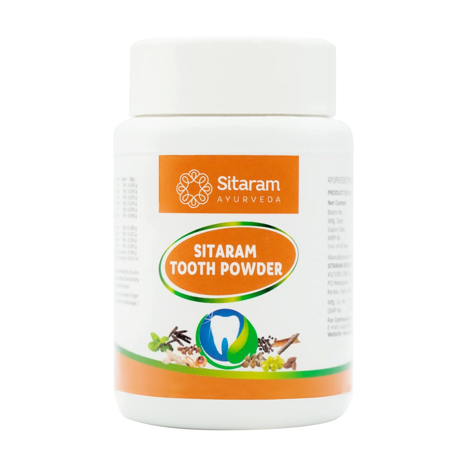 Picture of Sitaram Ayurveda Ayurvedic Tooth Powder - 50 GM