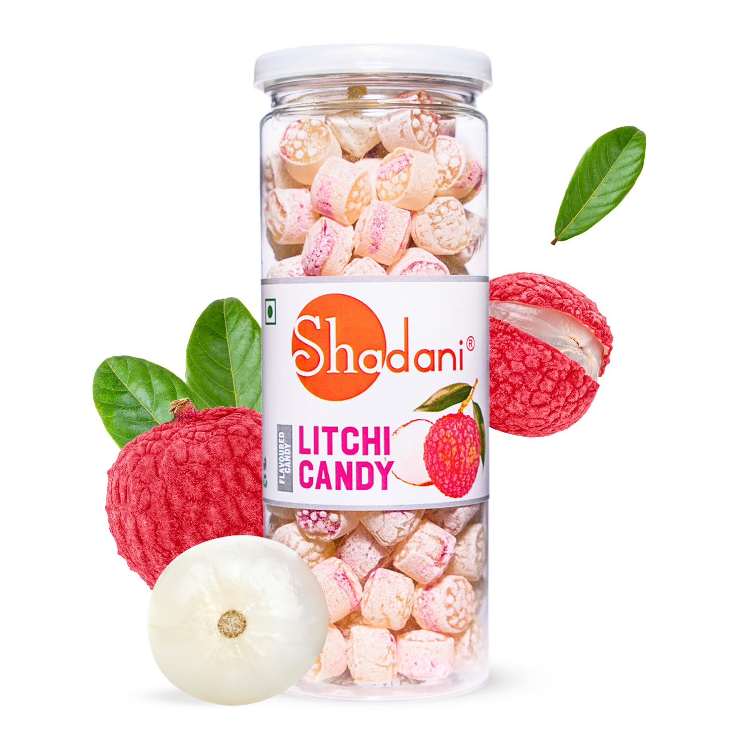 Picture of Shadani Litchi Candy - 230 GM
