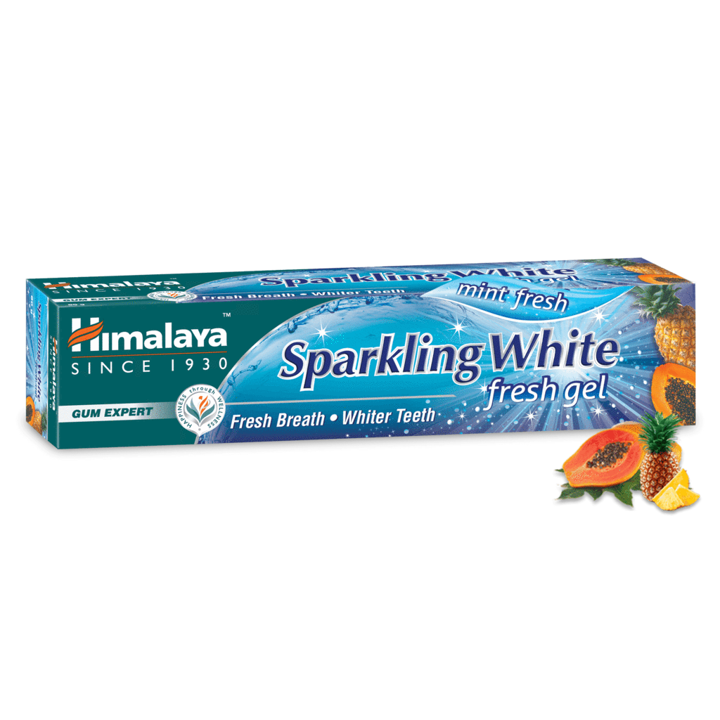 Show details for Himalaya Sparkling White Fresh Gel 80 grams Picture of Himalaya Sparkling White Fresh Gel 80 grams