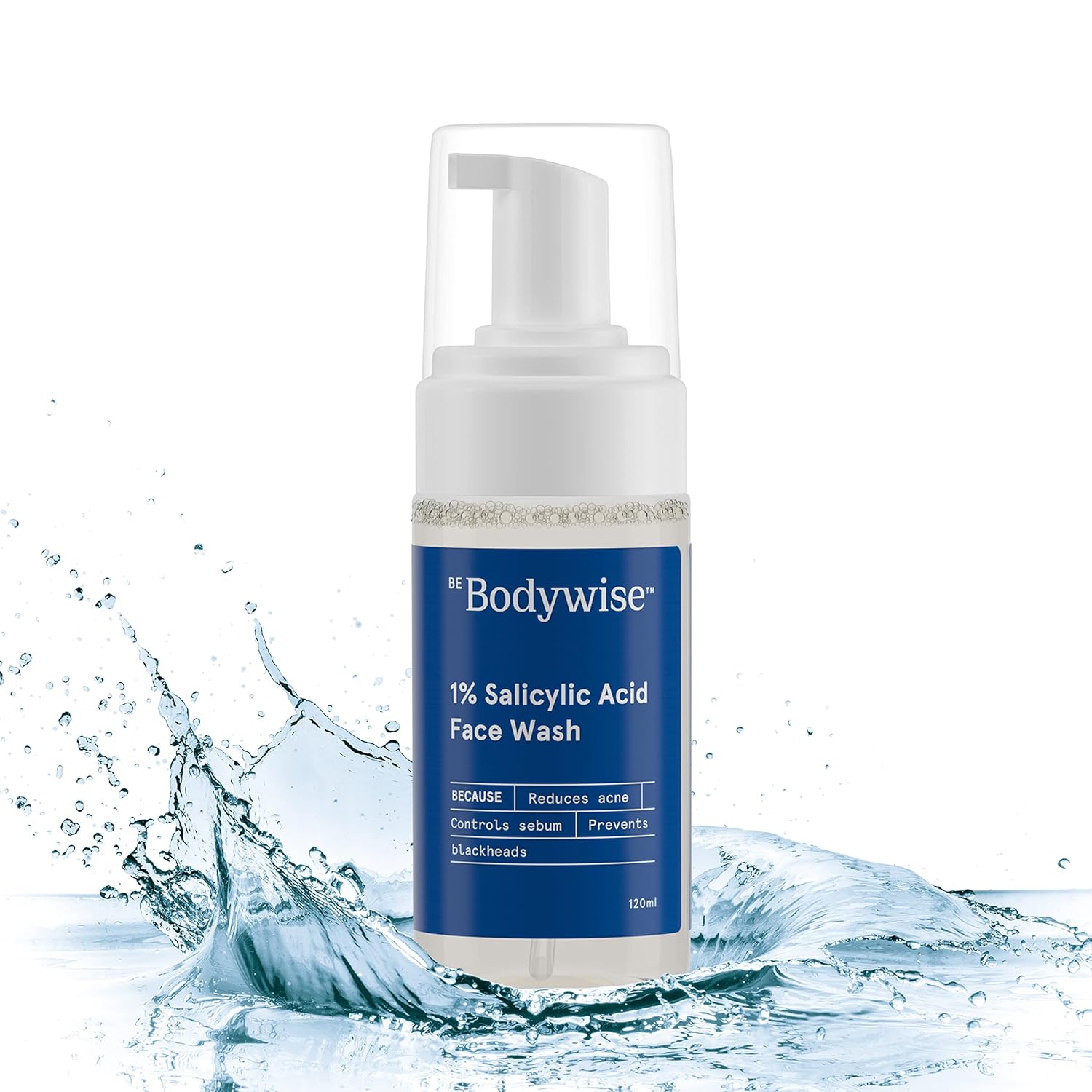 Picture of BeBodywise 1% Salicylic Acid Face Wash - 120 ML