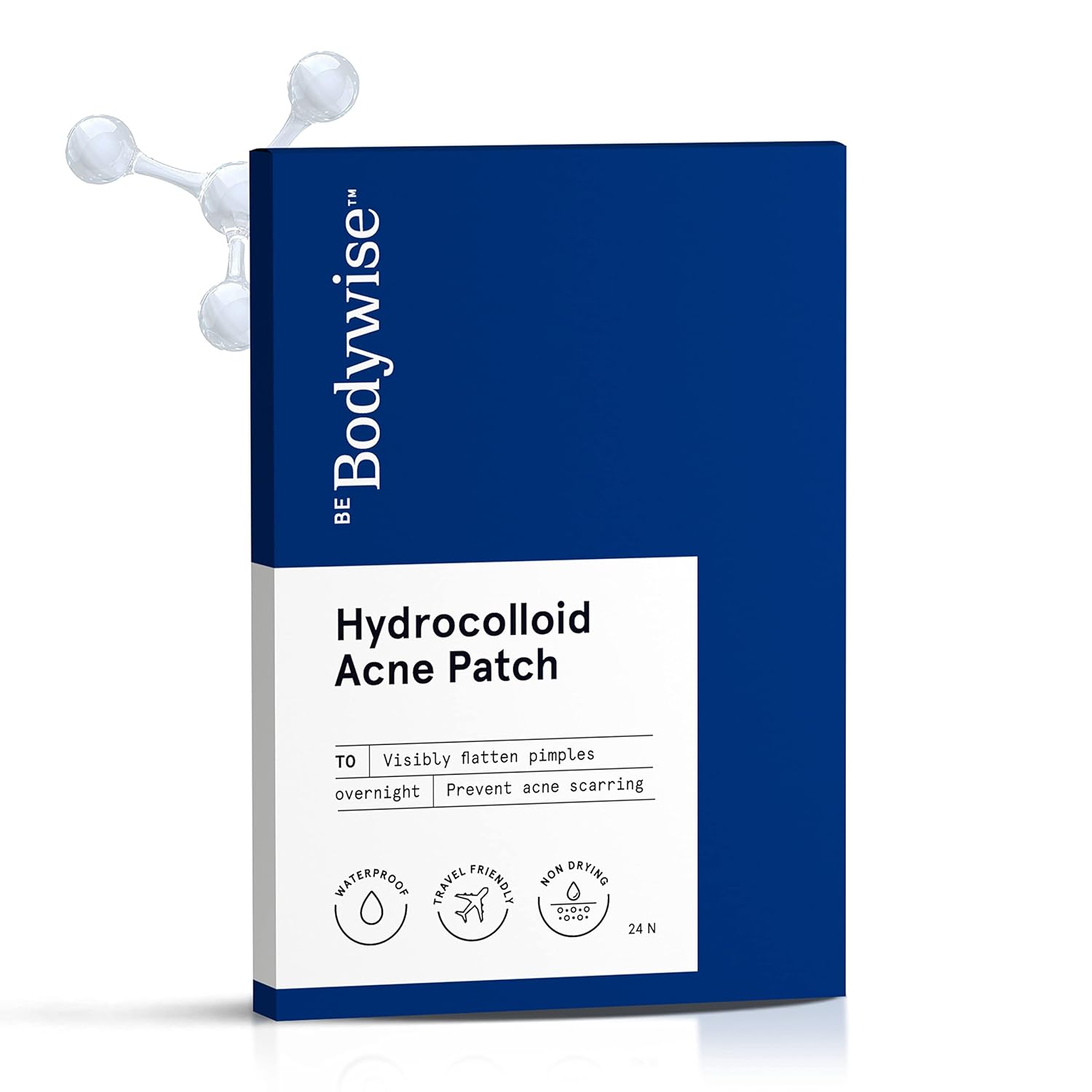 Picture of BeBodywise Hydrocolloid Acne Pimple Patch - 24N