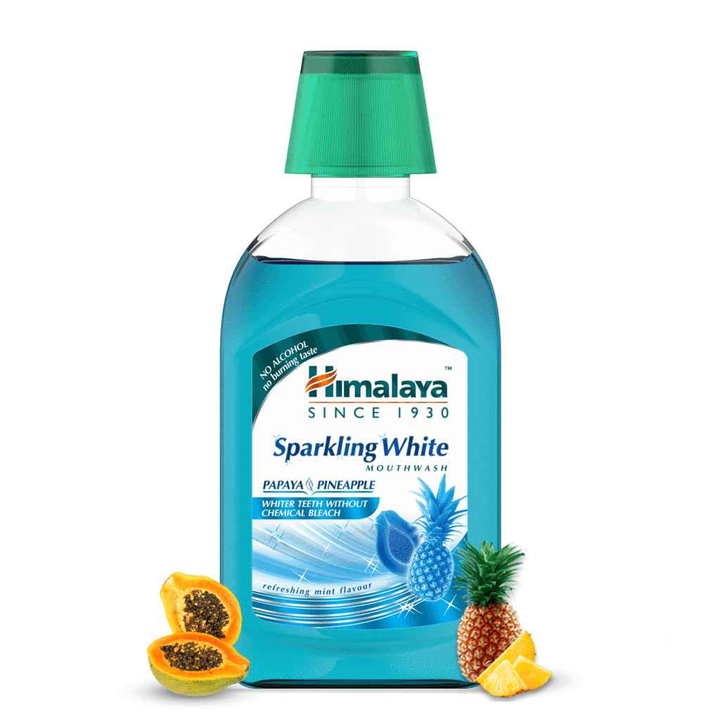 Show details for Himalaya Sparkling White Mouthwash 215 ml Picture of Himalaya Sparkling White Mouthwash 215 ml