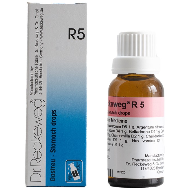 Picture of Dr. Reckeweg R5 22ml Stomach and Digestion Drops