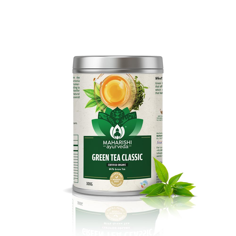 Picture of Maharishi Ayurveda Green Tea Classic - 100 GM