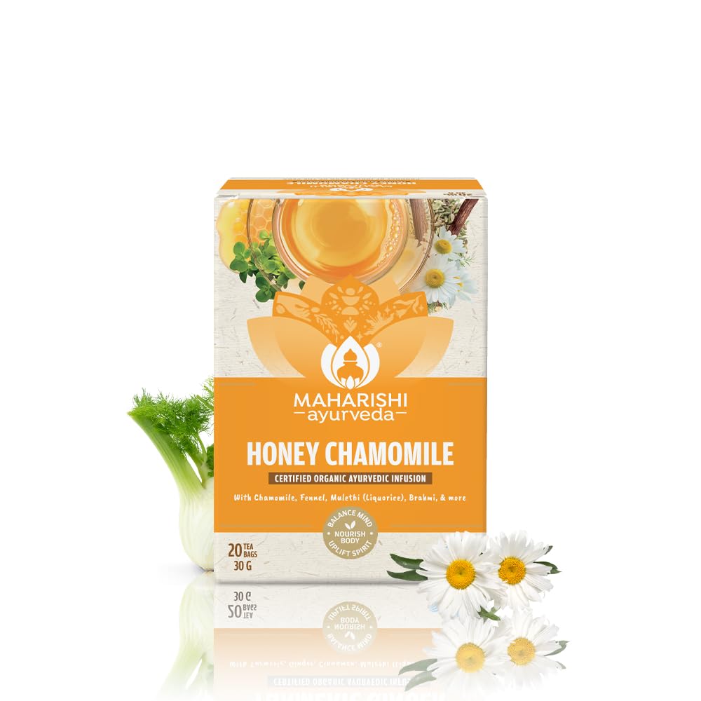 Picture of Maharishi Ayurveda Honey Chamomile - 20 Tea Bags - 30 GM