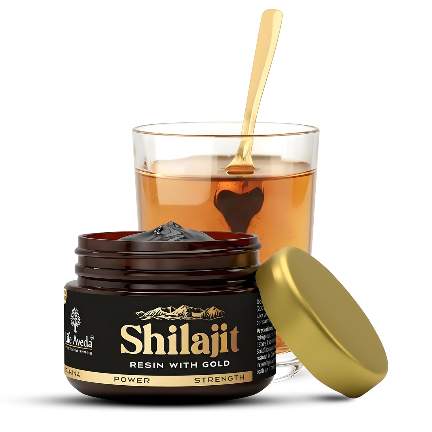 Picture of Life Aveda Shilajit Resin with Gold - 20 GM
