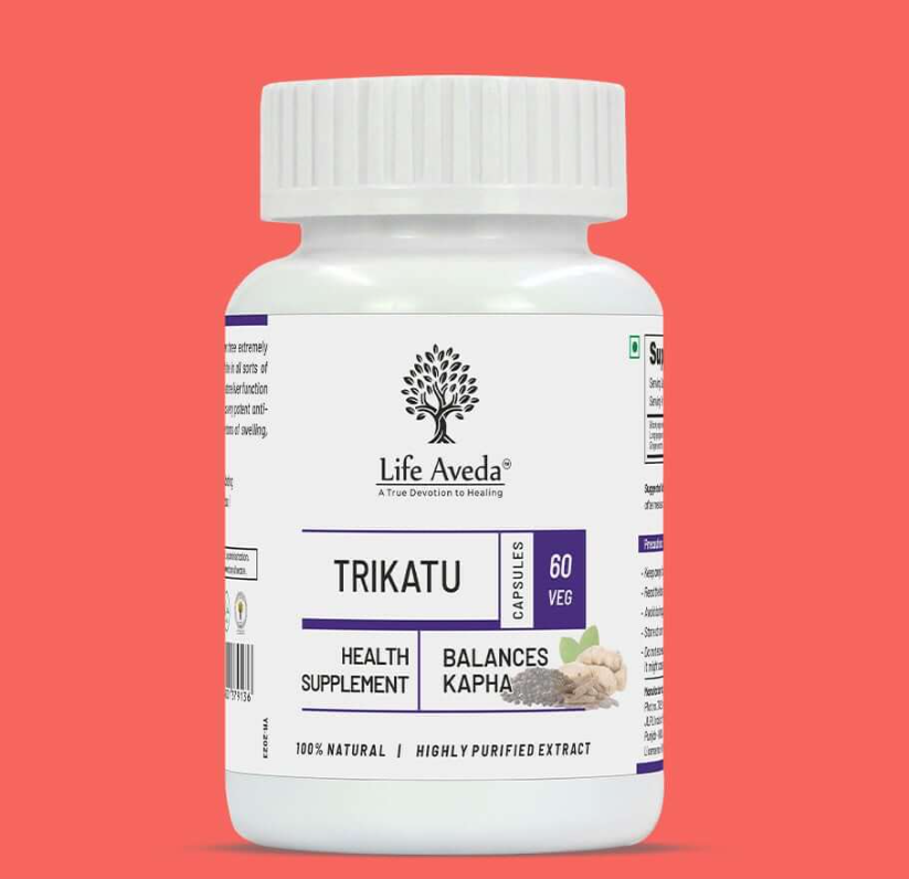 Picture of Life Aveda Trikatu Capsules - 60 Veg Caps