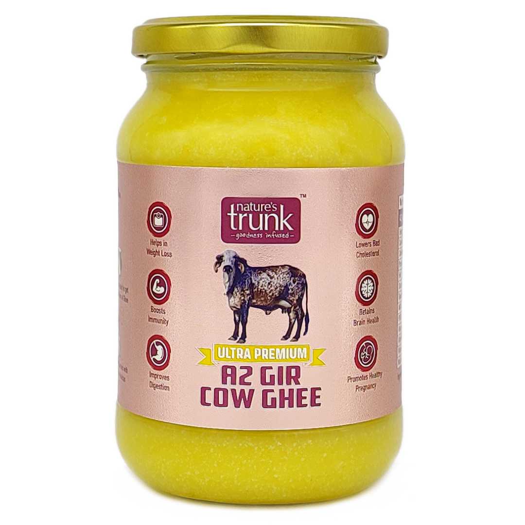 Picture of Nature's Trunk A2 Gir Cow Ghee ( Bilona Method ) Ultra Premium - 450 Grams