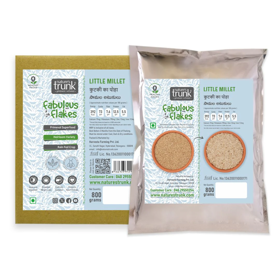 Picture of Nature's Trunk Little Millet Flakes ( Saamalu ) - 800 GM