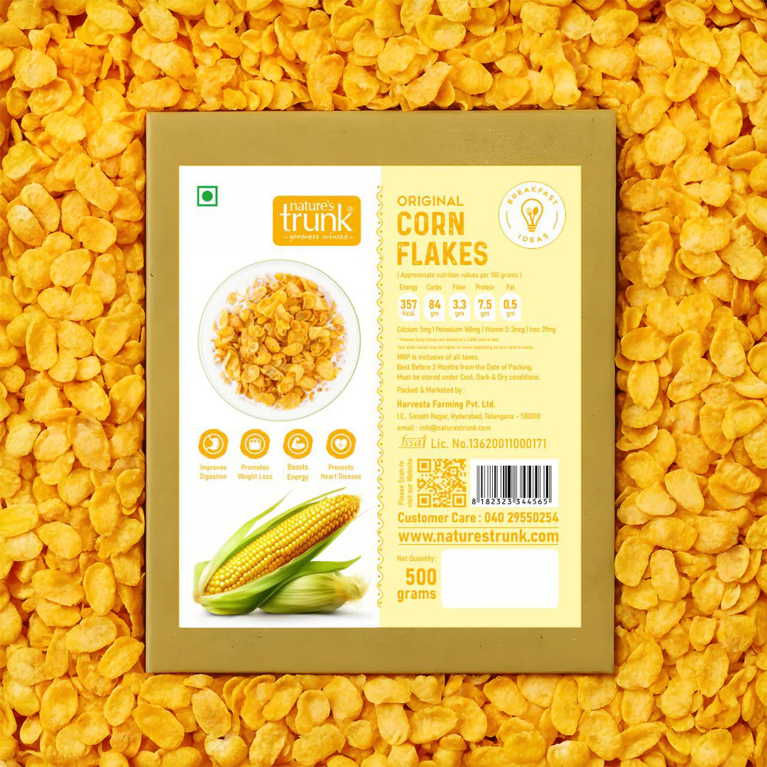 Picture of Nature's Trunk Corn Flakes - 500 GM