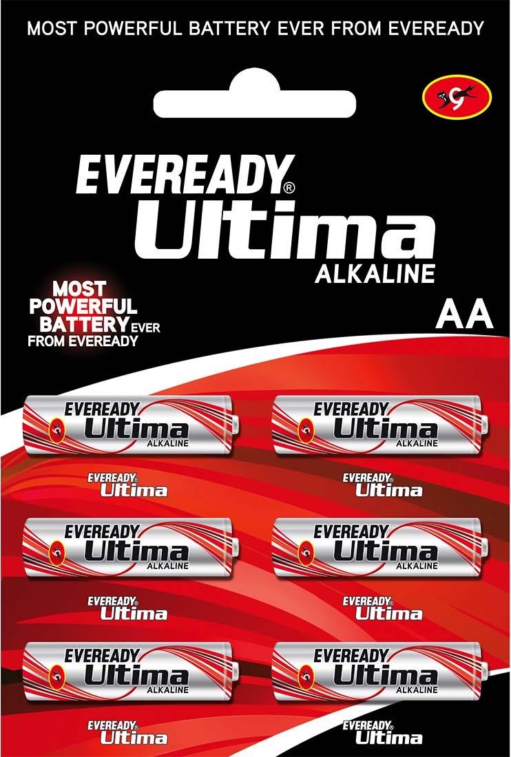Picture of EVEREADY ULTIMA ALKALINE AA 2115  (PACK OF 6)