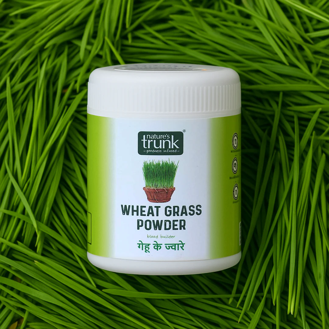 Picture of Nature's Trunk Wheat Grass Powder - 125 GM