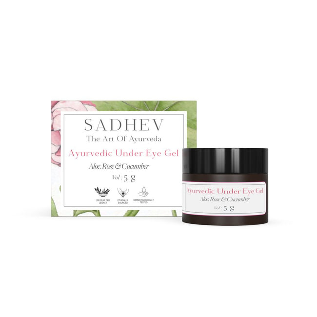 Picture of Sadhev Ayurvedic Under Eye Gel - 15 GM