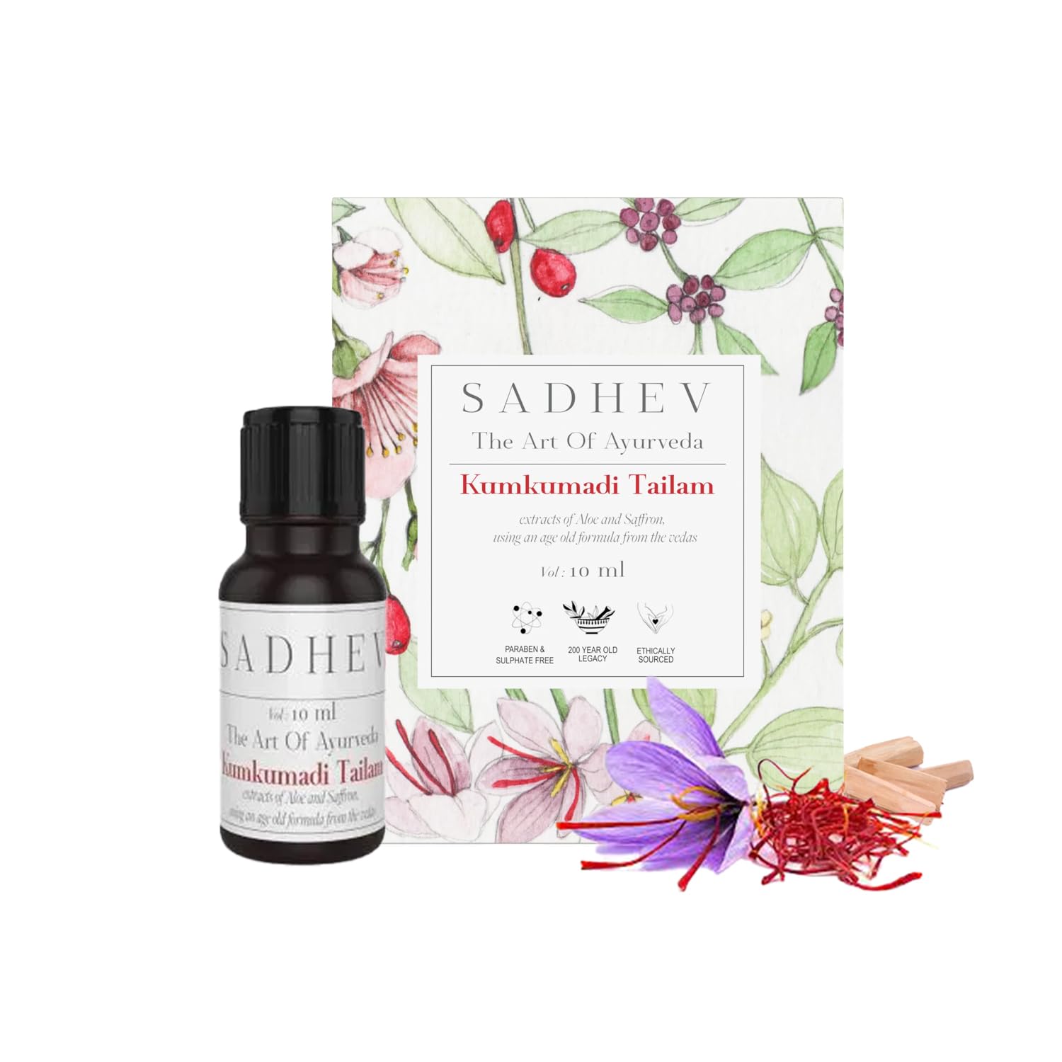 Picture of Sadhev Kumkumadi Tailam - 10 ML