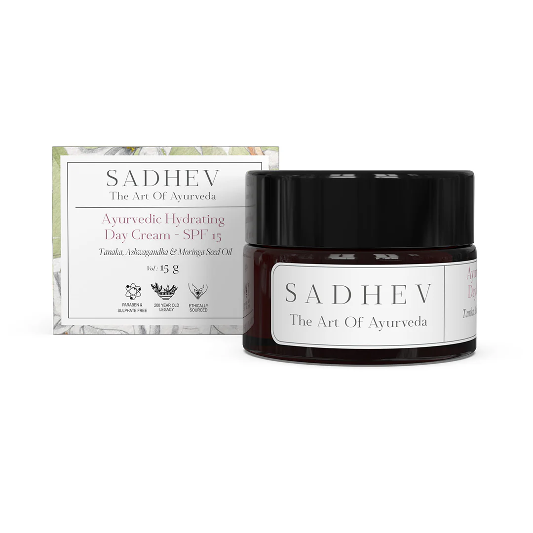 Picture of Sadhev Ayurvedic Hydrating Day Cream SPF 15 - 15 GM