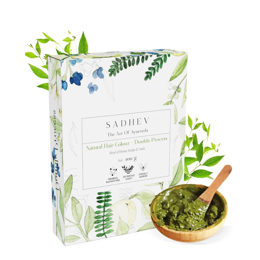 Picture of Sadhev Ayurvedic Hair Color-Double Process - 100 GM