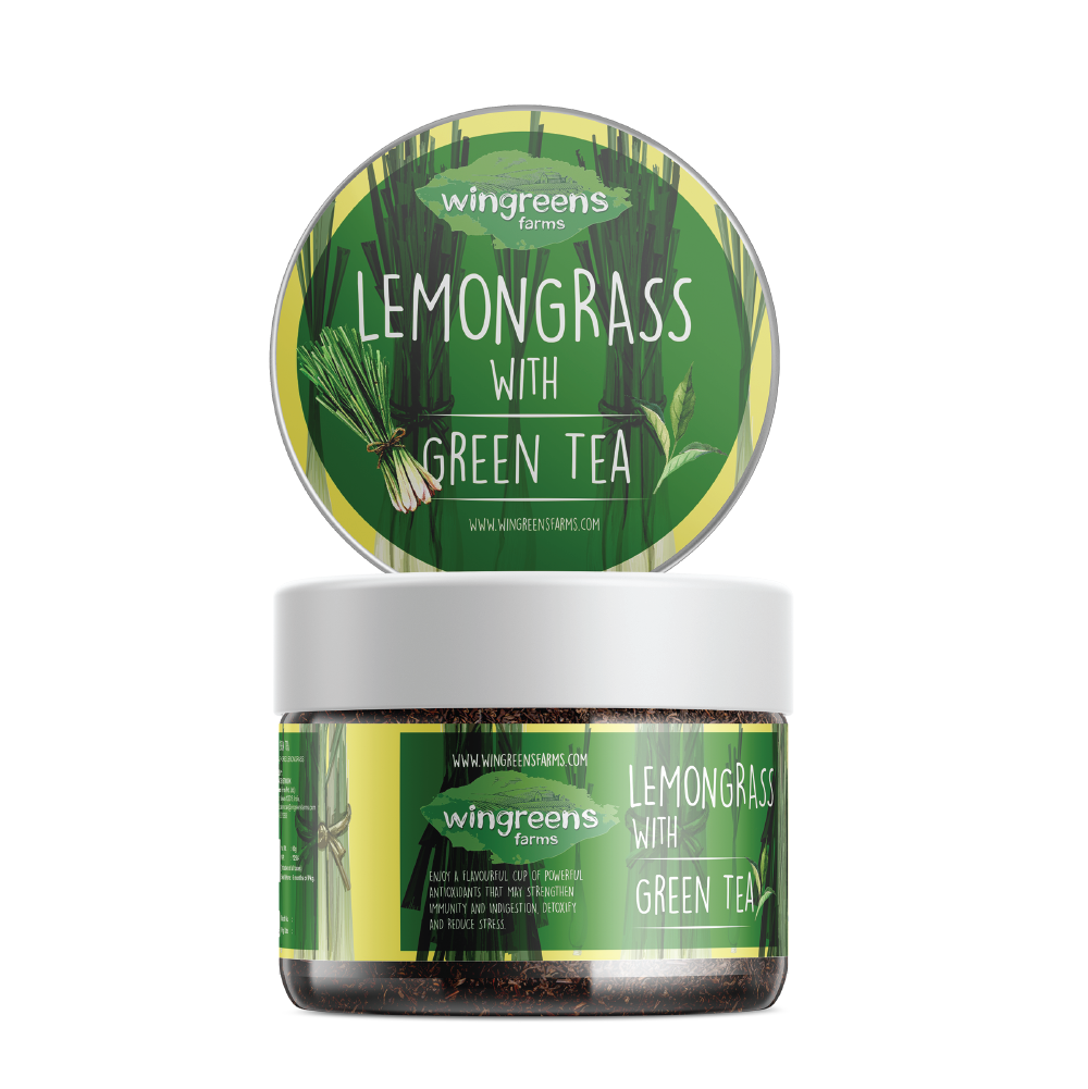 Picture of WINGREENS LEMON GRASS WITH GREEN TEA 60g