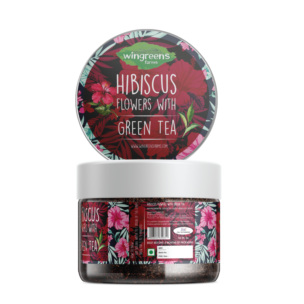 Picture of WINGREENS HIBISCUS WITH GREEN TEA 60g