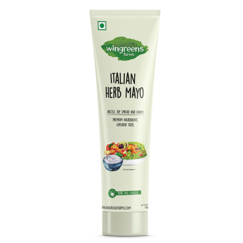 Picture of WINGREENS ITALIAN HERB MAYO 130g TUBE