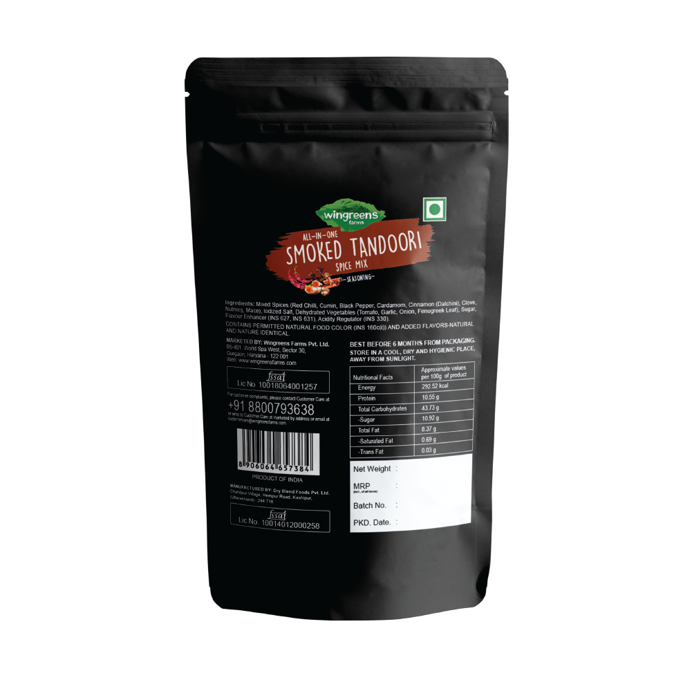 Picture of Wingreens All-In-One Smoked Tandoori Spice Mix  50GM