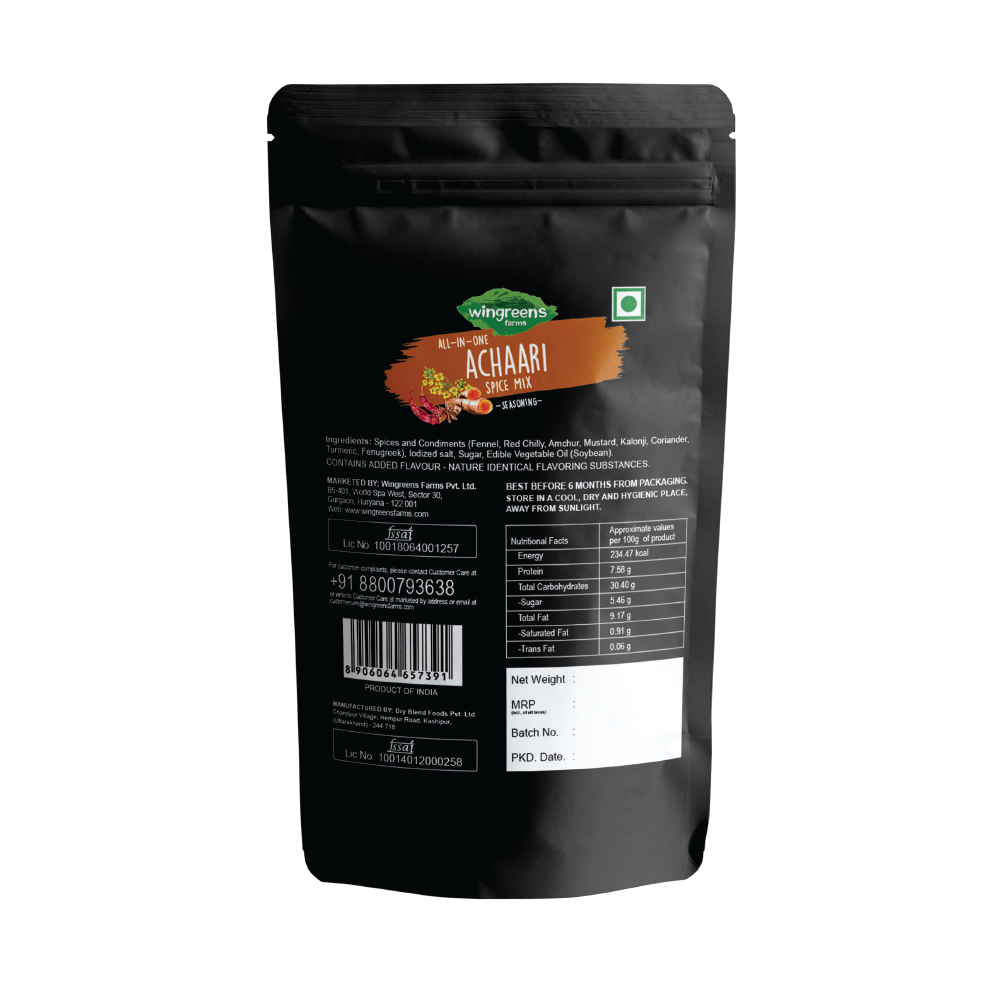 Picture of Wingreens All-In-One Achaari Spice Mix 50GM