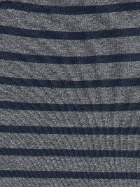 Picture of Navy & Charcoal Melange Crew neck T-shirt