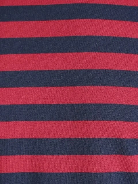 Picture of JOCKEY Navy & Shanghai Red Crew neck T-shirt