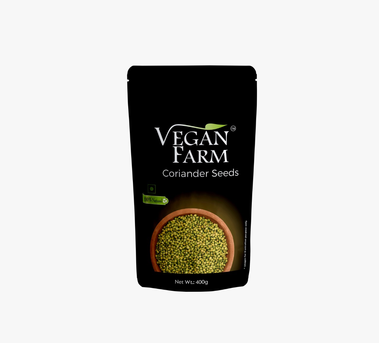 Show details for VeganFarm Coriander Seeds (400 GMS) Picture of VeganFarm Coriander Seeds (400 GMS)