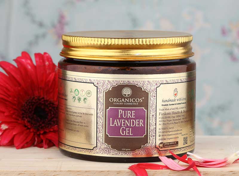Show details for Organicos Pure Lavender Gel 150 gms Picture of Organicos Pure Lavender Gel 150 gms