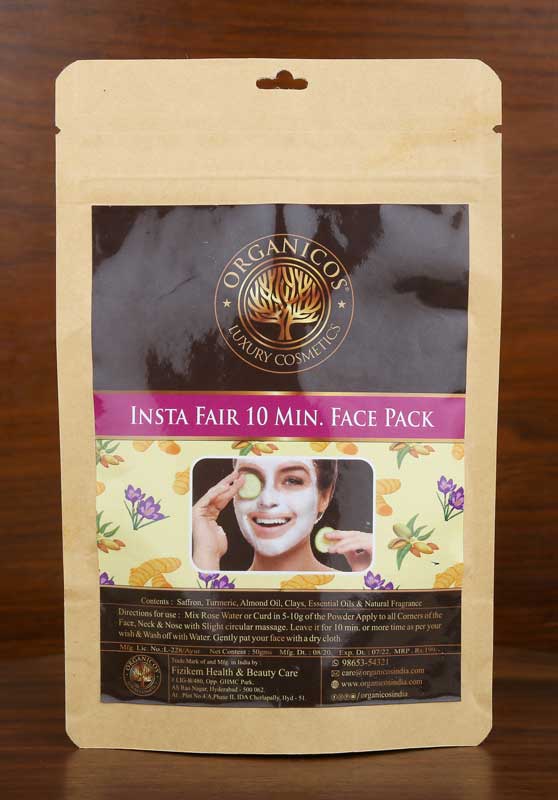 Show details for Organicos Insta Fair Face Pack Picture of Organicos Insta Fair Face Pack