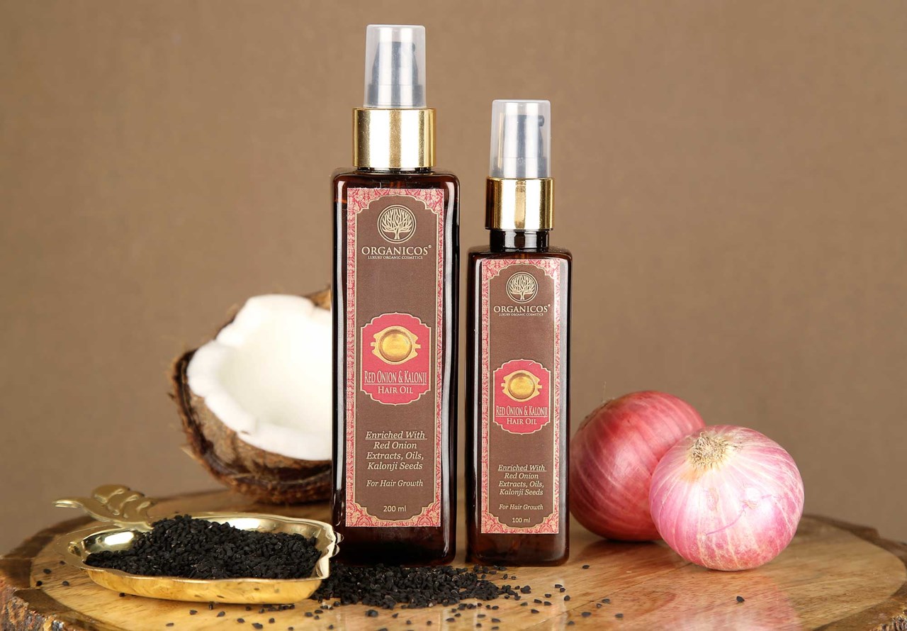 Show details for Organicos Red Onion Hair Oil 100 ml Picture of Organicos Red Onion Hair Oil 100 ml