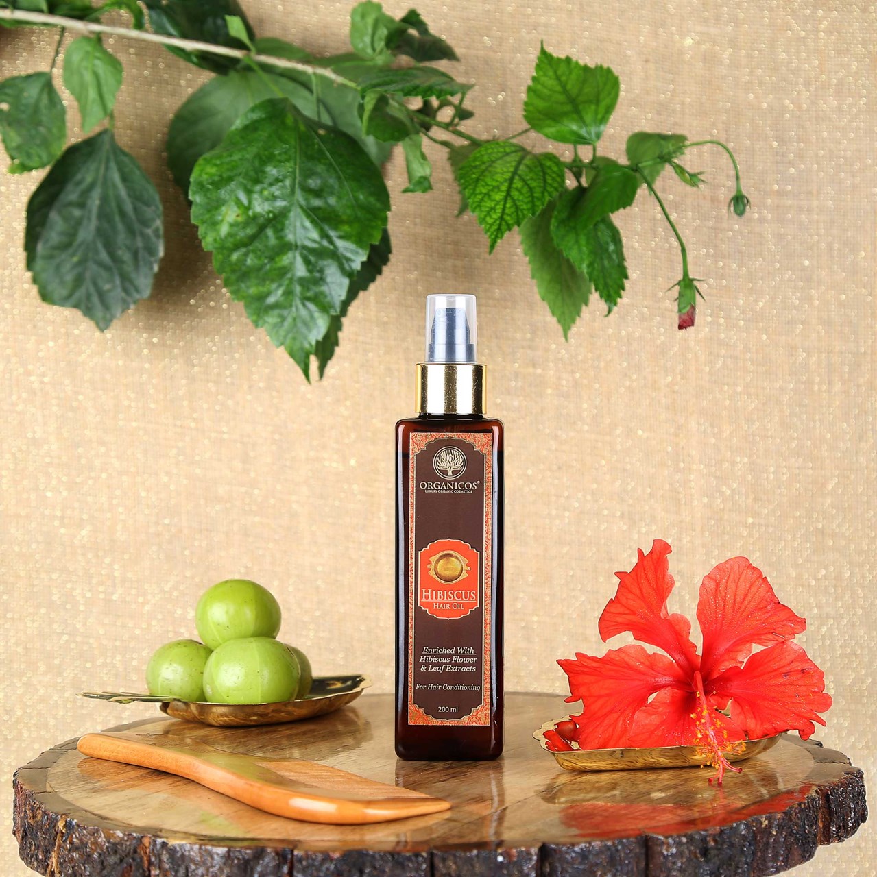 Picture of Organicos Hibiscus Hair Oil 200 ml