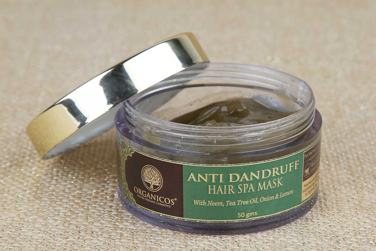 Picture of Organicos Anti Dandruff Hair Spa Mask 50 gms