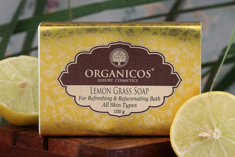 Show details for Organicos Lemon Grass Soap 100 g Picture of Organicos Lemon Grass Soap 100 g