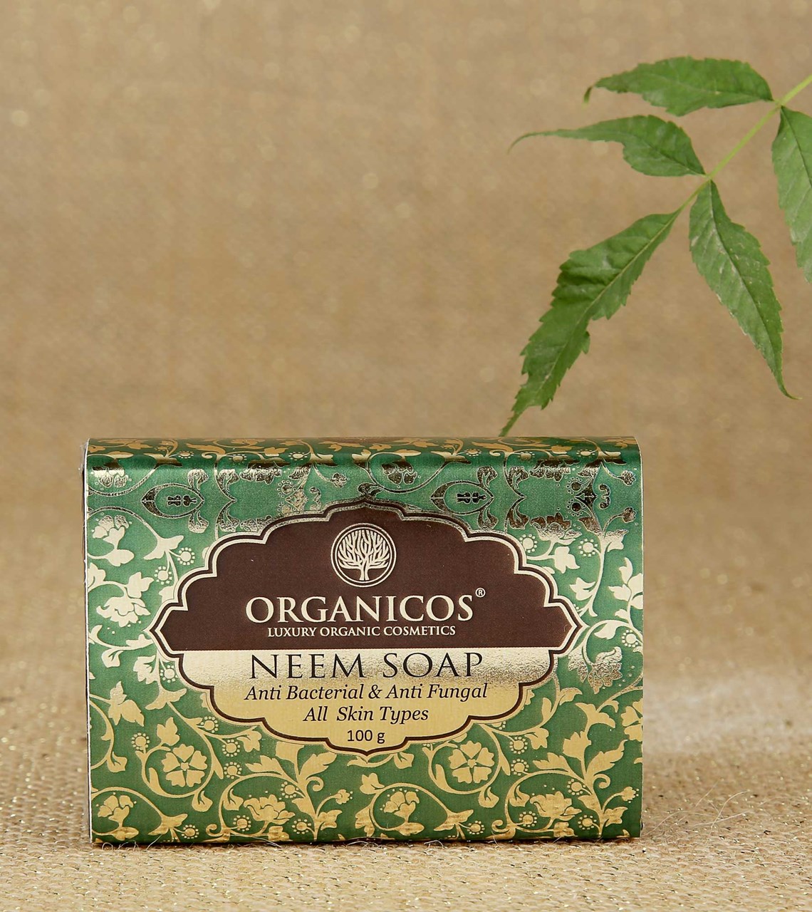Show details for ORGANICOS NEEM SOAP 100 G Picture of ORGANICOS NEEM SOAP 100 G