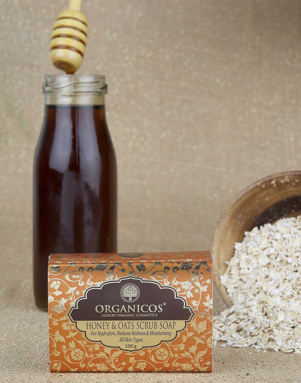 Picture of ORGANICOS HONEY + OATS SOAP