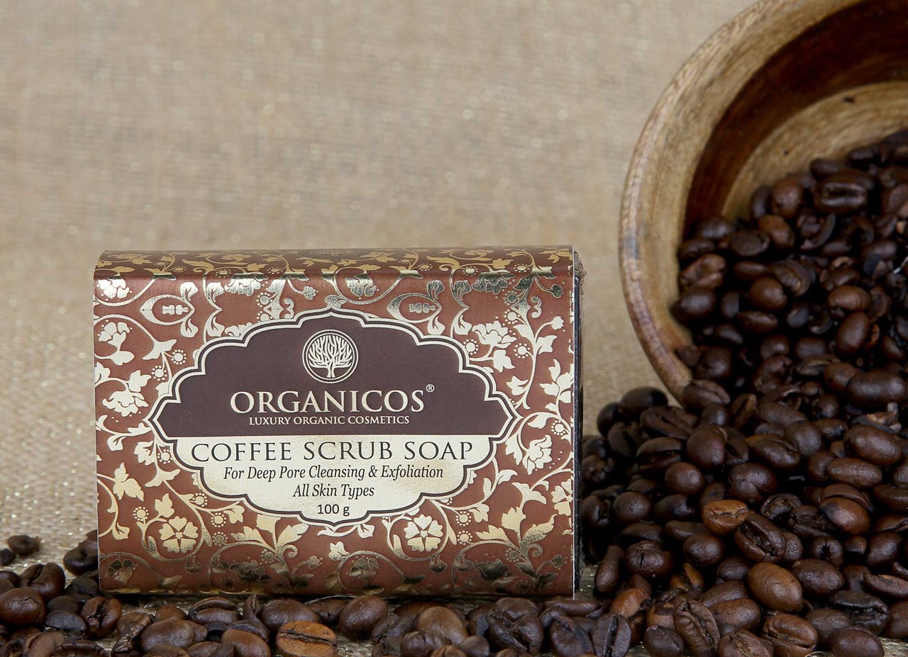 Picture of ORGANICOS COFFEE SCRUB SOAP 100 G