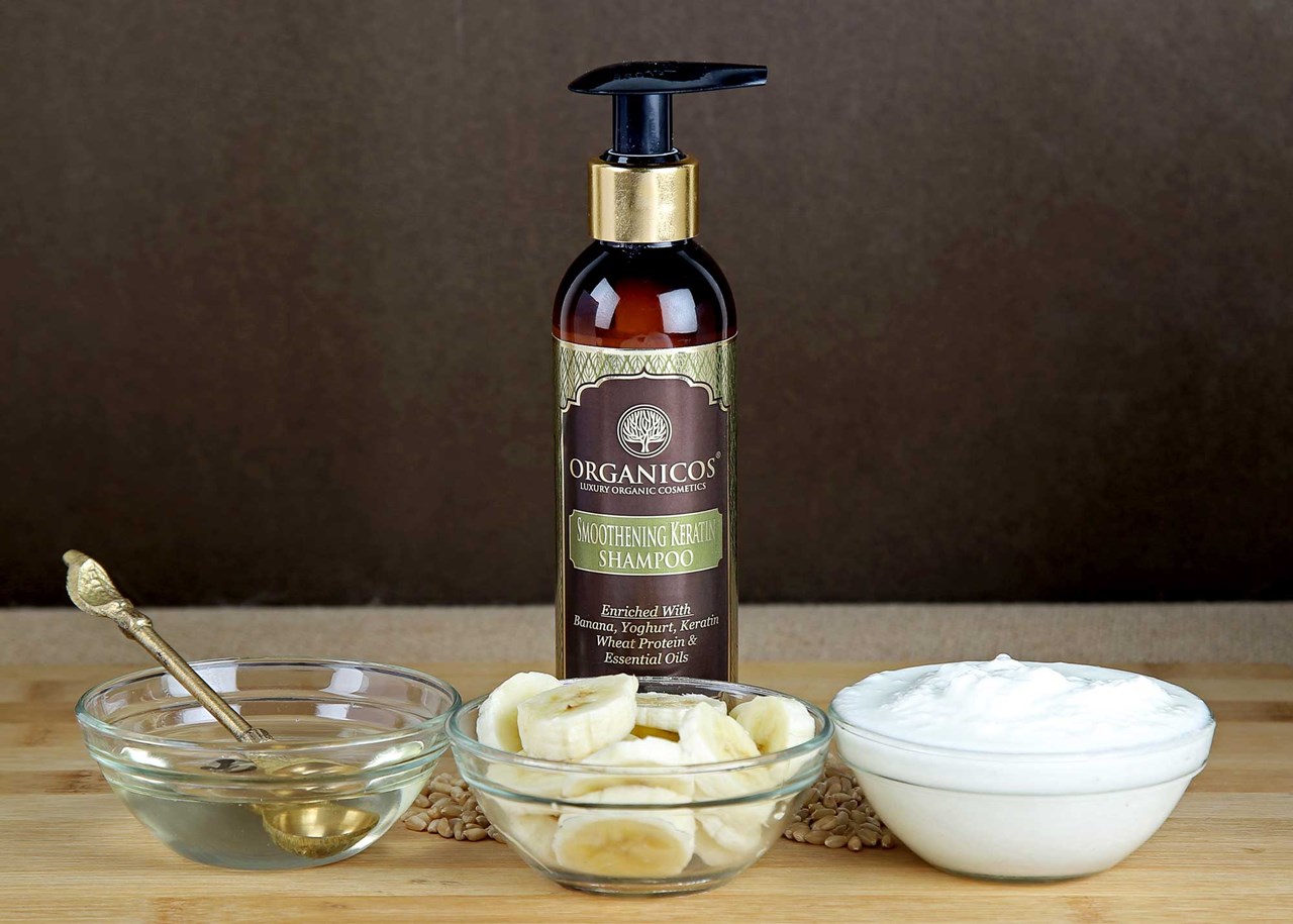 Show details for Organicos Smoothening Keratin Shampoo 200 ml Picture of Organicos Smoothening Keratin Shampoo 200 ml