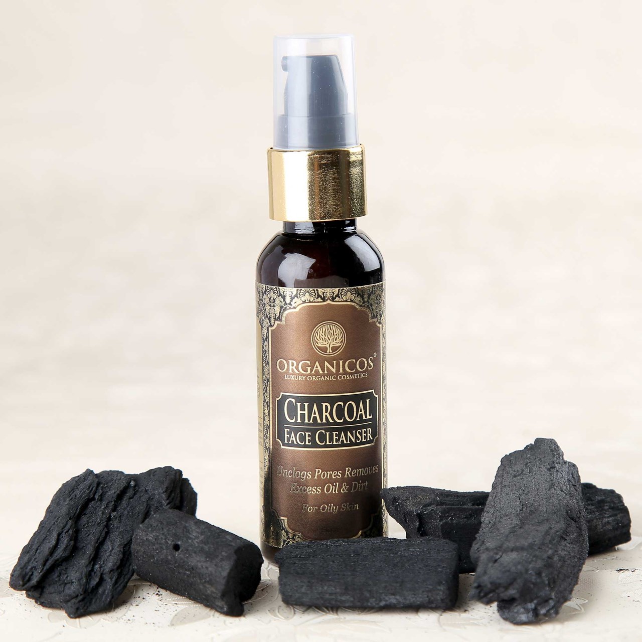 Show details for Organicos Charcoal Face Cleanser 50 ml Picture of Organicos Charcoal Face Cleanser 50 ml