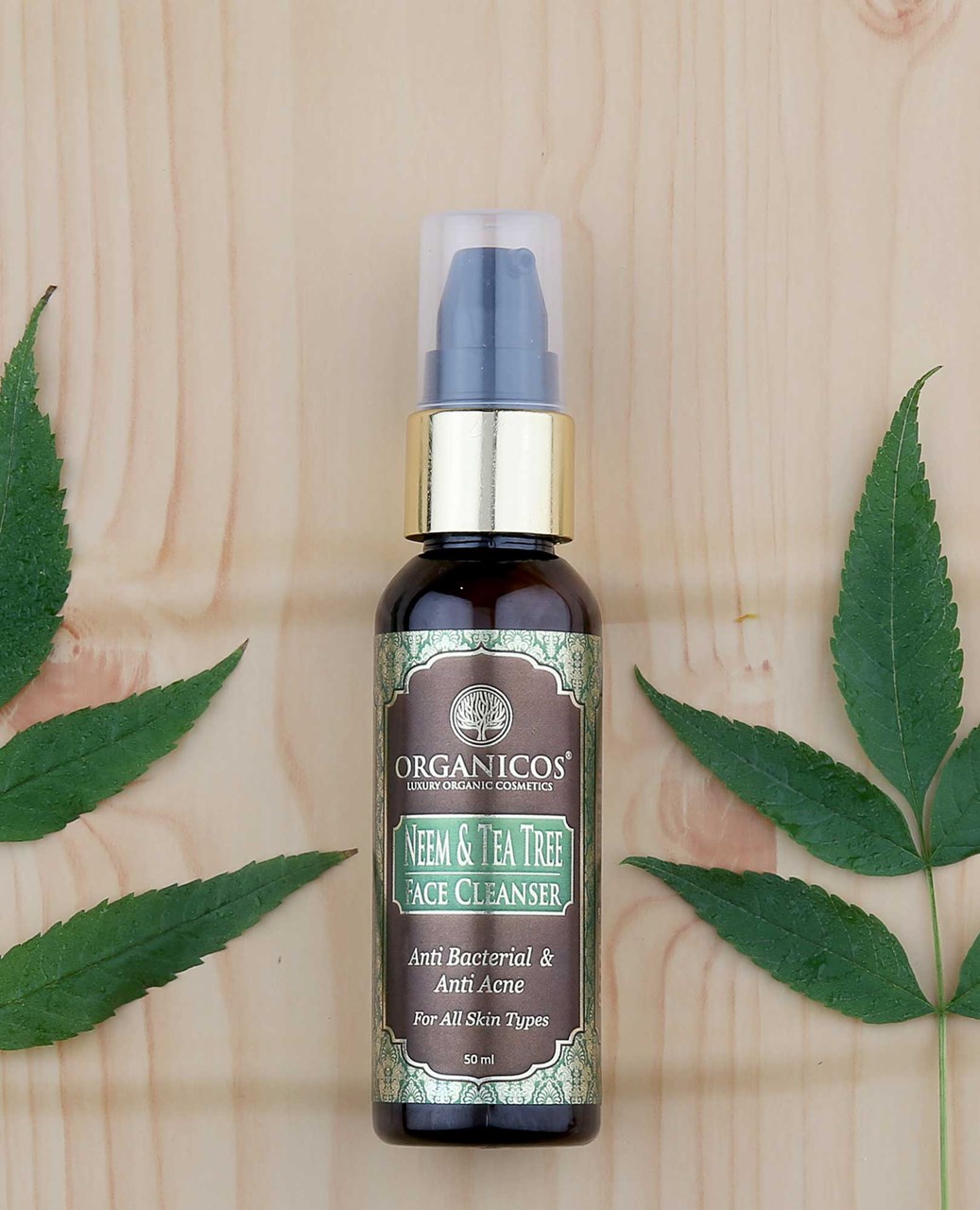 Picture of Organicos Neem + Tea Tree Face Cleanser 50 ml