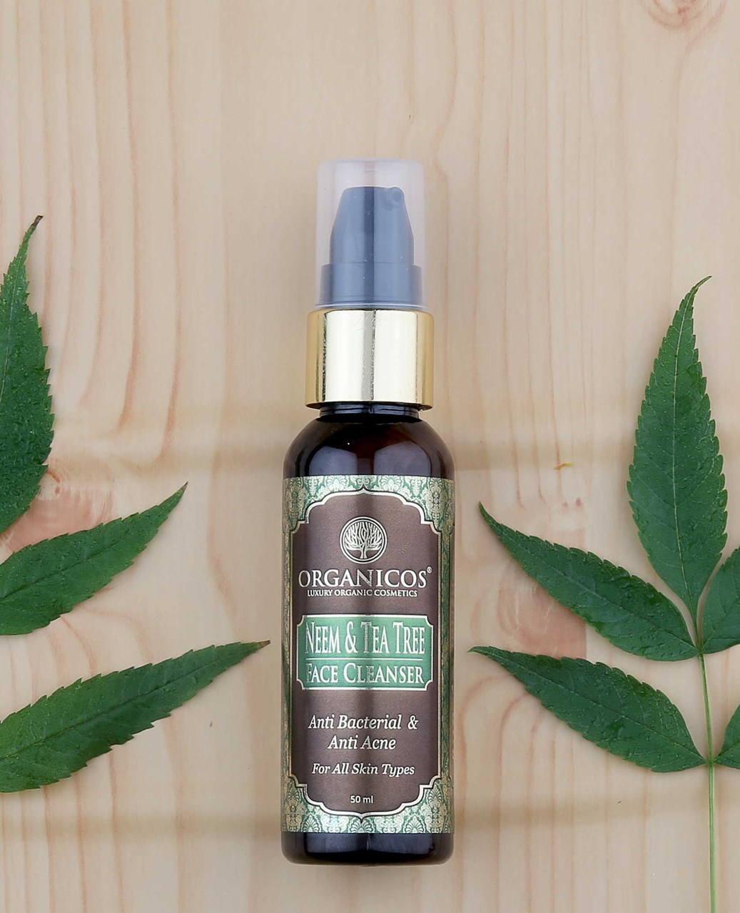 Show details for Organicos Neem + Tea Tree Face Cleanser 50 ml Picture of Organicos Neem + Tea Tree Face Cleanser 50 ml