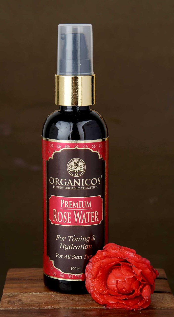 Show details for ORGANICOS PREMIUM ROSE WATER 100 ML Picture of ORGANICOS PREMIUM ROSE WATER 100 ML